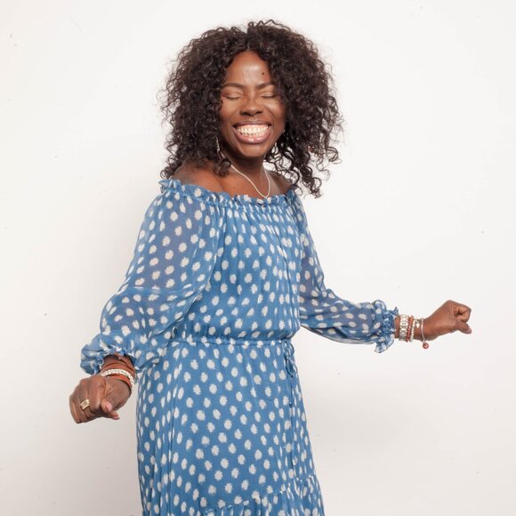 Diane von Furstenberg DVF Camila Two Hi-Low Silk Chiffon Dot Batik Dress, Size 8 - Picture 5 of 15